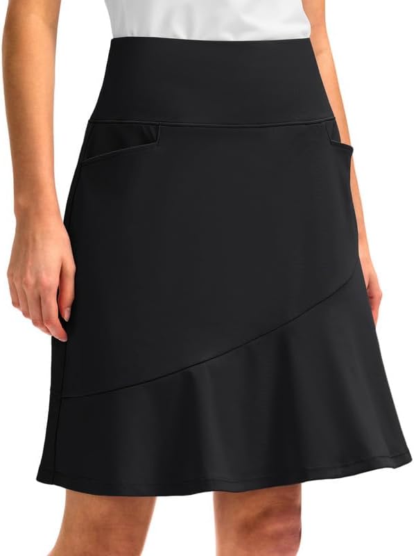 Women's 20" skort, five pockets, black
