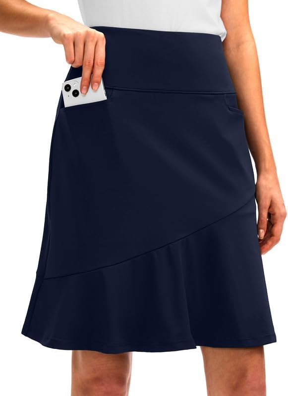 Women's 20" skort, five pockets, navy