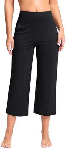 Women's 21" capri yoga pants, black