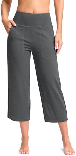Women's 21" capri yoga pants, charcoal