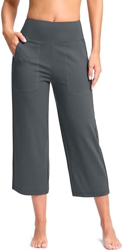 Women's 21" capri yoga pants, dark grey