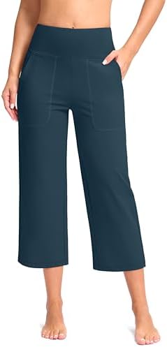 Women's 21" capri yoga pants, indigo