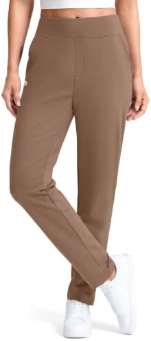 Women's 29" fleece-lined work pants, deep khaki