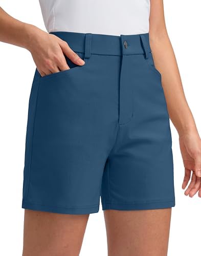 Women's 5" golf shorts, indigo