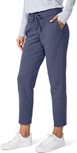 Women's 7/8 golf sweatpants, dusty blue