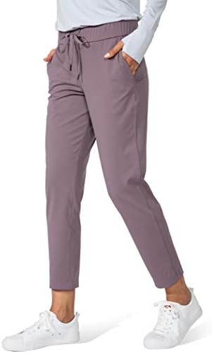 Women's 7/8 golf sweatpants, dusty purple