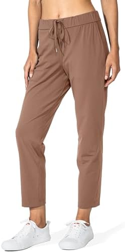 Women's 7/8 golf sweatpants, mocha