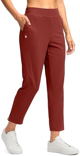 Women's 7/8 travel golf pants, savannah
