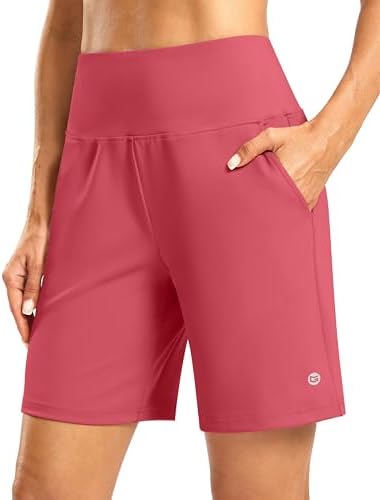 Women's 7" shorts, zip pocket, briar rose