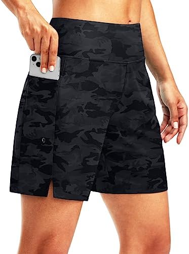 Women's 7" swim board shorts, grey camo