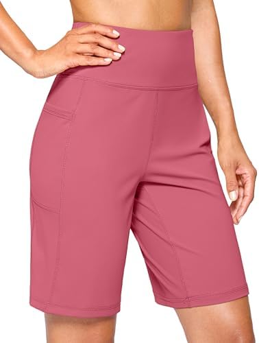 Women's 9" bermuda shorts, two pockets, velvet dust