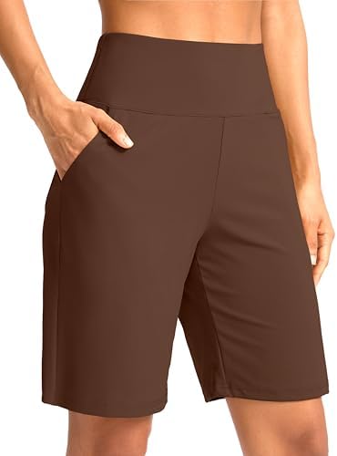 Women's bermuda shorts, three inseams, espresso