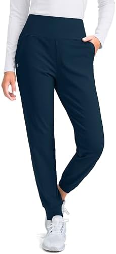 Women's fleece-lined joggers, borealis green