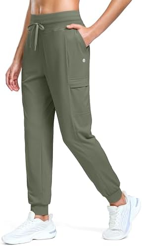 Women's joggers, four pockets, grey sage