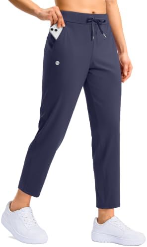 Women's petite 7/8 golf pants, dark navy