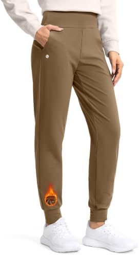 Women's tall sweatpants, three inseams, dark khaki