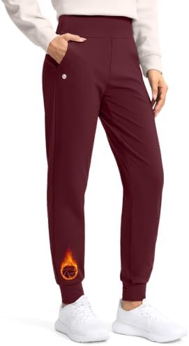 Women's tall sweatpants, three inseams, wine