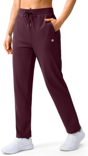 Women's track pants, two zip pockets, date red