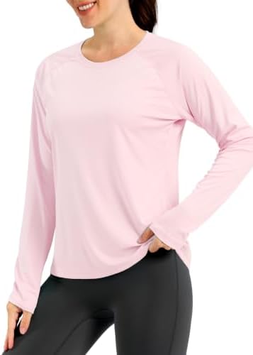 Women's UPF 50+ hiking sun shirt, pink