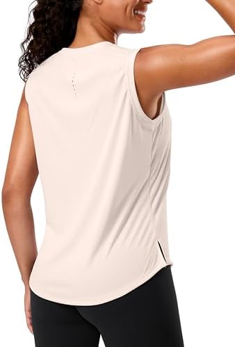 Women's yoga tank top, beige